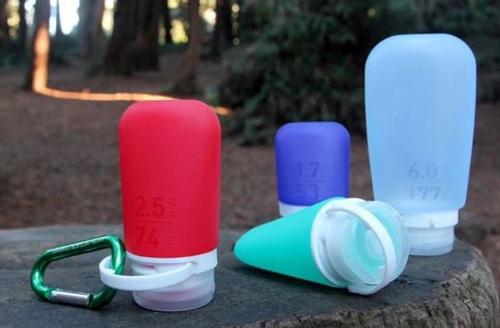 Measuring Silicone Travel Bottle For Liquid Cream