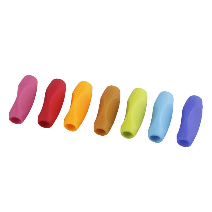 Rubber Silicone Pencil Sleeve Grip For Child