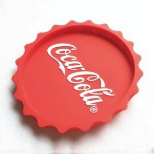 Werbung PVC Bierdeckel Flaschenverschluss geformt