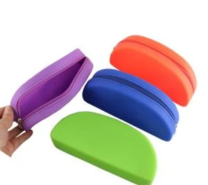 Bunte Silikon Reißverschluss Tasche Kreative Silikon Münz Geldbörse