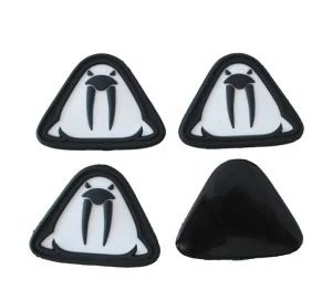 Prägung Label PVC Silikon Schuhe Und Hüte Kleidung Marke