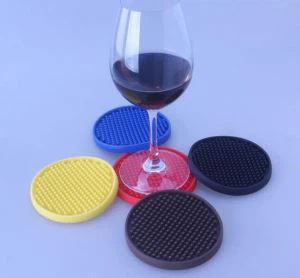 Neue Designmarke Weich-PVC-Bierdeckel-Barmatte