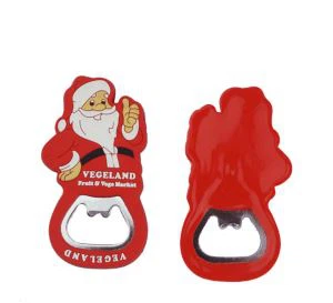 Santa Pvc Weichgummi Flaschenöffner