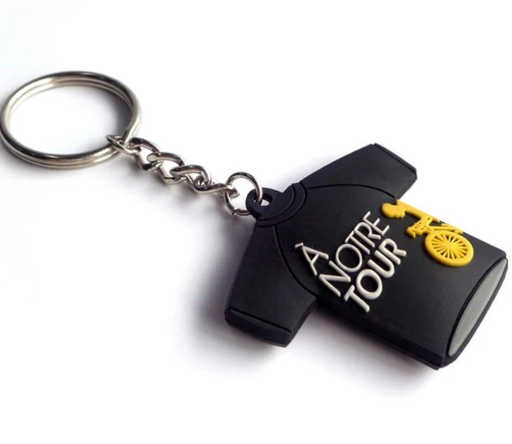 Key Ring 3D Soft Pvc Keychain Holder