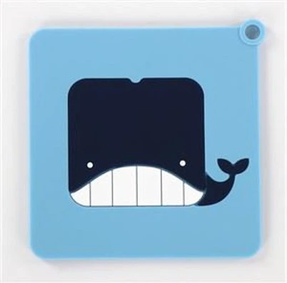 3D Cartoon Square PVC Getränk Untersetzer Gummi Kaffeetasse Matte Bier Matte
