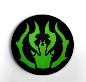 Werbeaktion Bierbechermatten geprägtes Logo Untersetzer