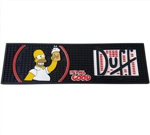 Bar-Gummimatte absorbieren Wasser-Werbung Pvc Barmat Beer Bar Drip Runner
