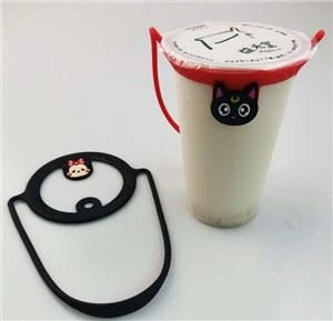 Neues Produkt Silikon Tragbarer Cup Hanger Strap Carrie