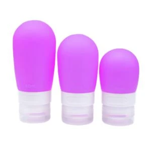 Tragbare Reiseflasche aus Silikon für Lotion Shampoo Badekosmetik