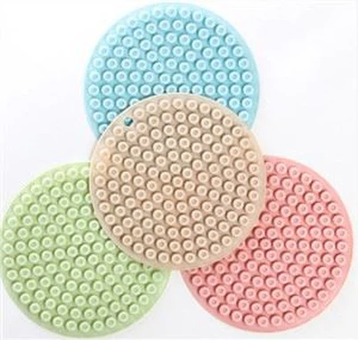 Isolierte wiederverwendbare Hot Sales Trockenmatte Silikon Drain Pads