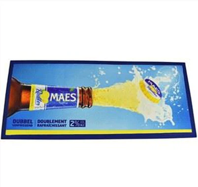 Nitrile Rubber Bar Runner Matte Marke Wein Werbung Barmats
